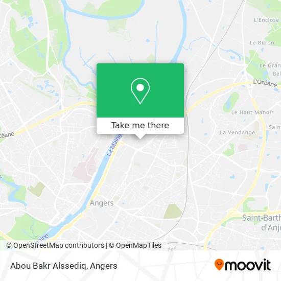 Abou Bakr Alssediq map