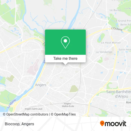 Biocoop map