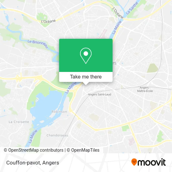 Couffon-pavot map