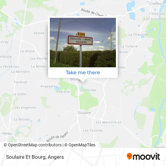 Soulaire Et Bourg map