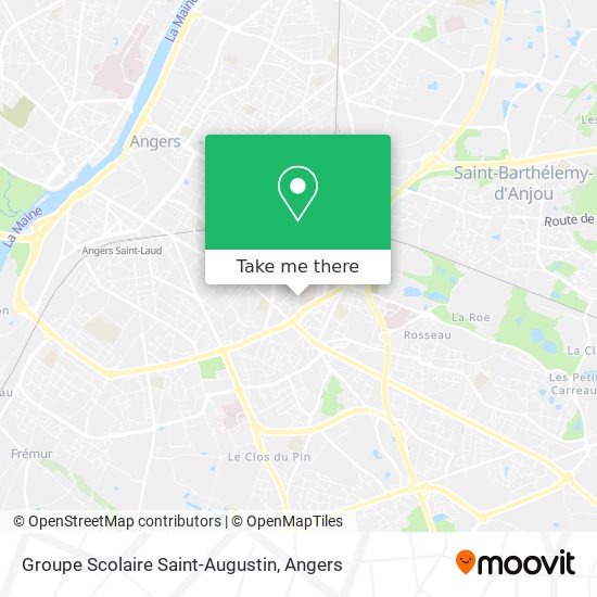 Mapa Groupe Scolaire Saint-Augustin