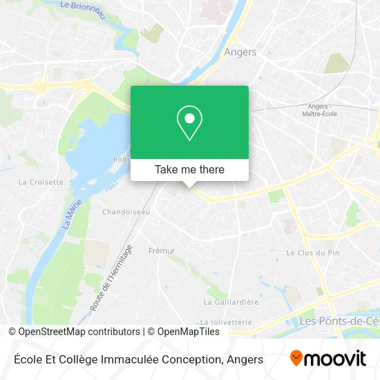 École Et Collège Immaculée Conception map