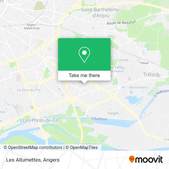 Les Allumettes map