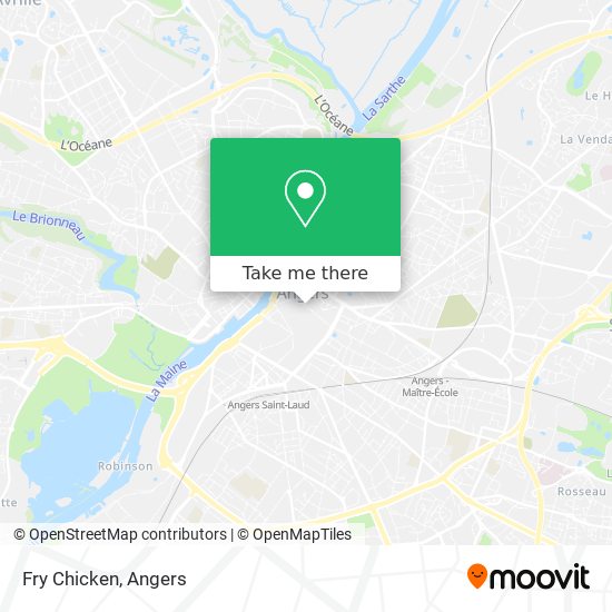 Fry Chicken map