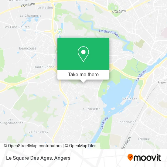 Le Square Des Ages map