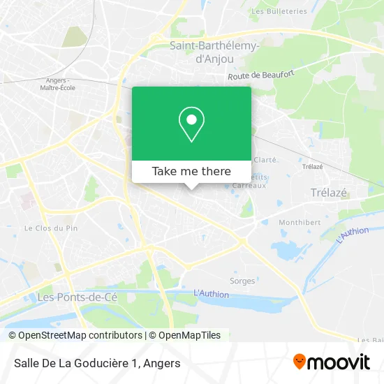 Salle De La Goducière 1 map
