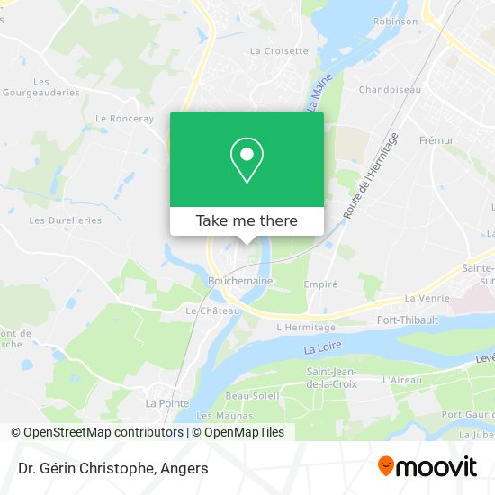 Dr. Gérin Christophe map