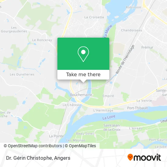 Dr. Gérin Christophe map