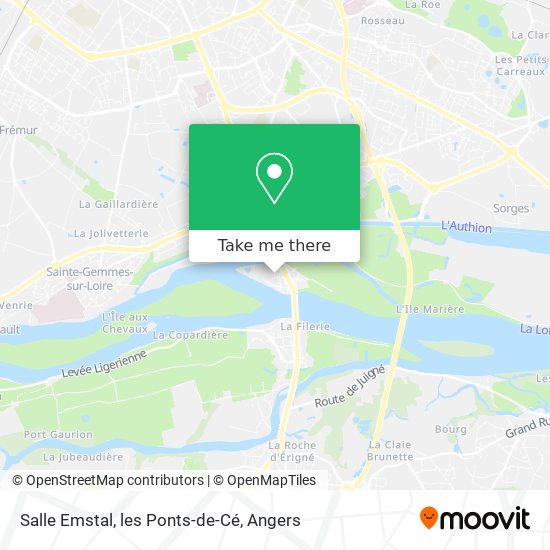 Salle Emstal, les Ponts-de-Cé map
