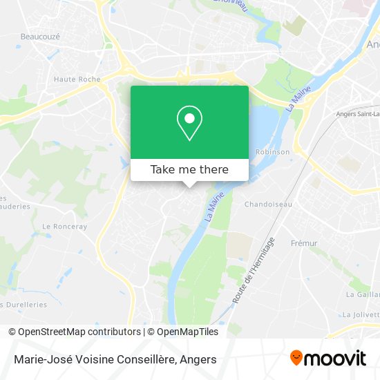 Marie-José Voisine Conseillère map