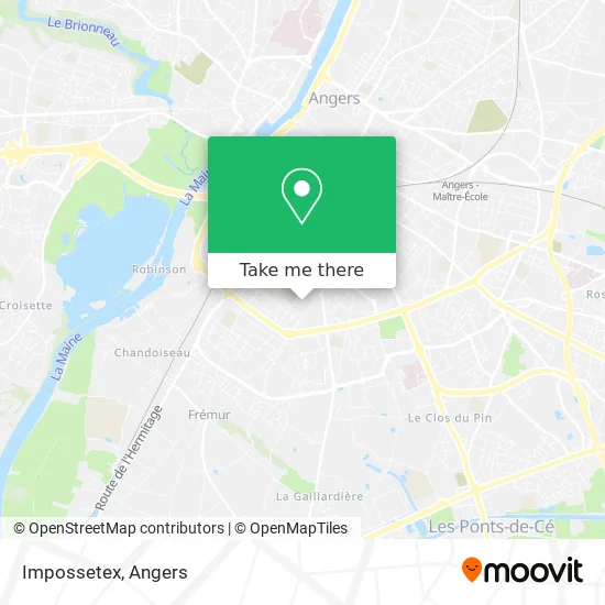 Impossetex map