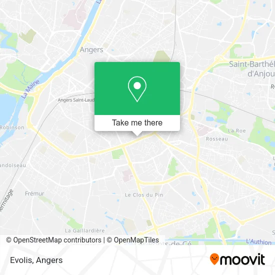 Evolis map