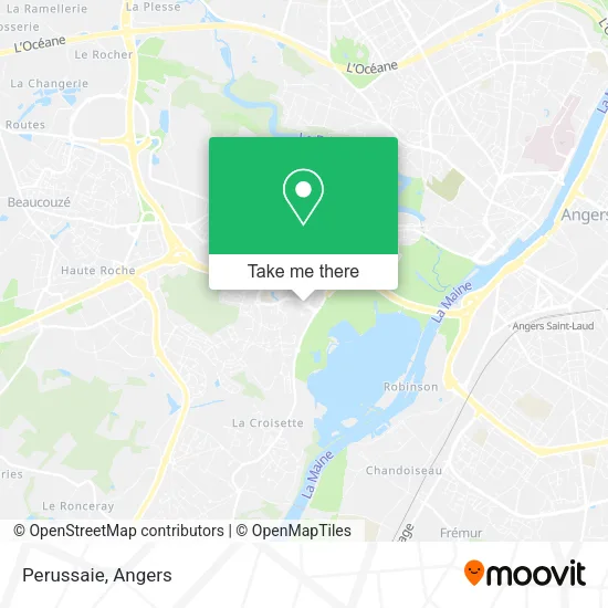 Perussaie map