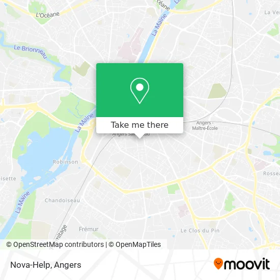 Nova-Help map