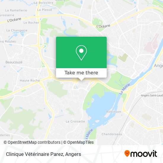 Clinique Vétérinaire Parez map