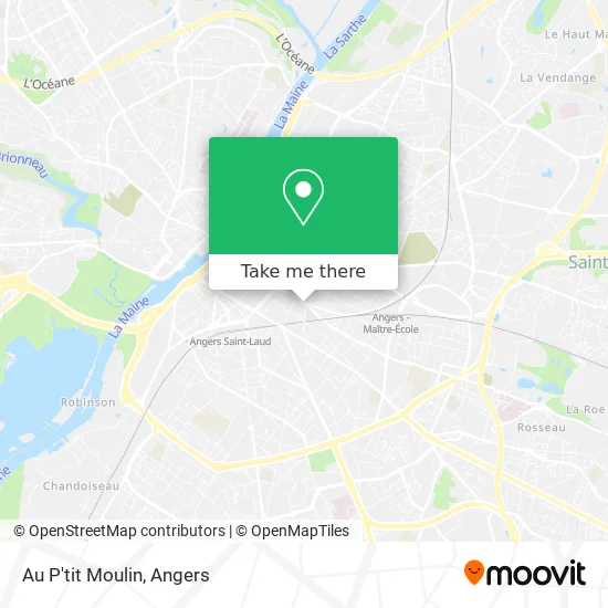Au P'tit Moulin map