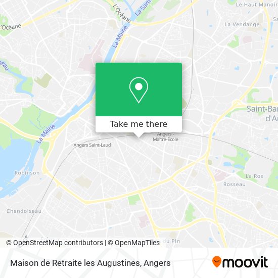 Maison de Retraite les Augustines map