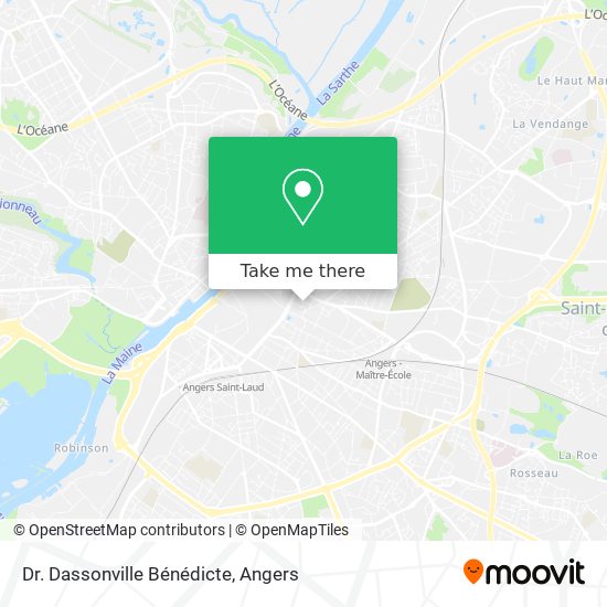 Dr. Dassonville Bénédicte map