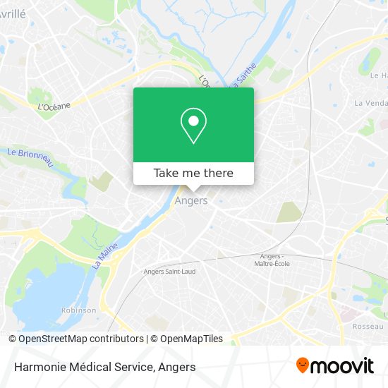 Mapa Harmonie Médical Service
