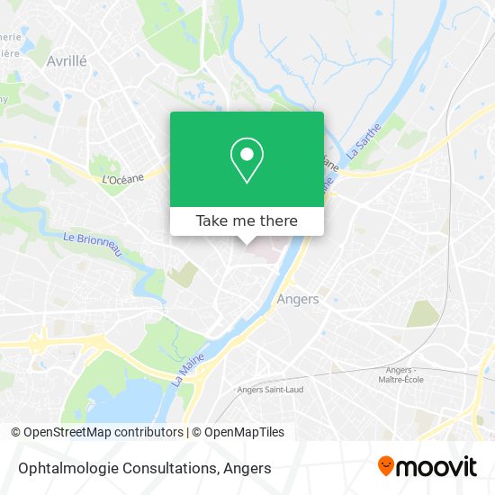 Ophtalmologie Consultations map