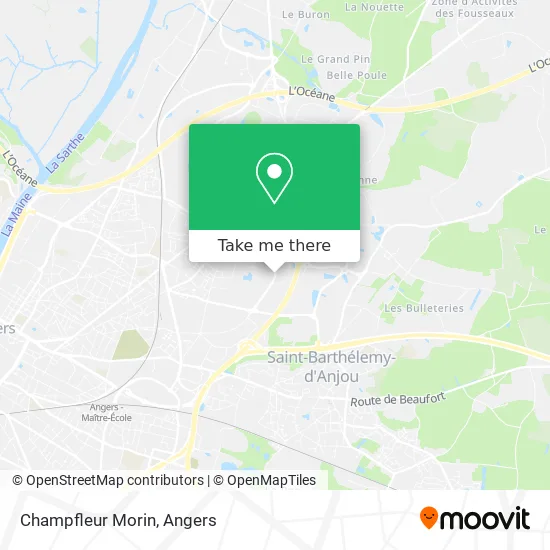 Champfleur Morin map