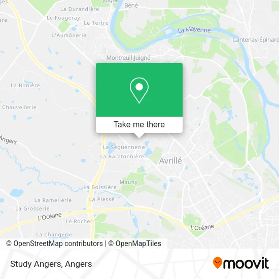 Study Angers map