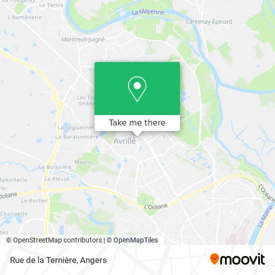 Rue de la Ternière map