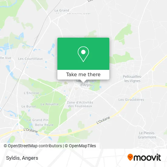 Syldis map