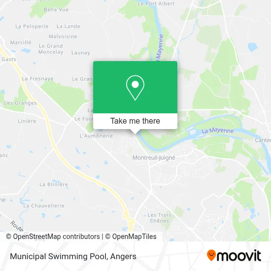 Piscine Municipale map