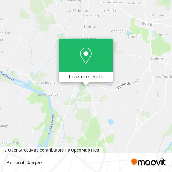 Bakarat map