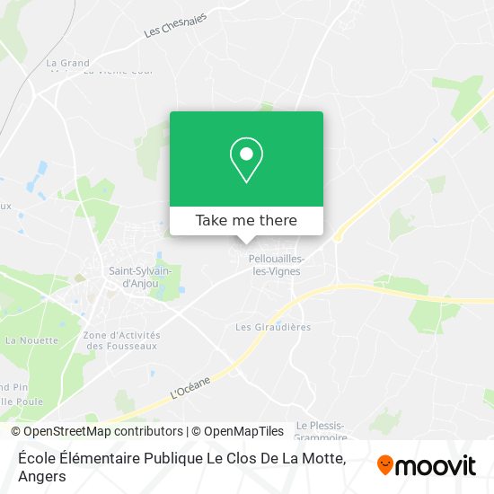 École Élémentaire Publique Le Clos De La Motte map
