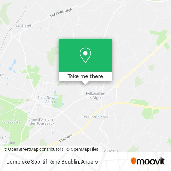 Complexe Sportif René Boublin map