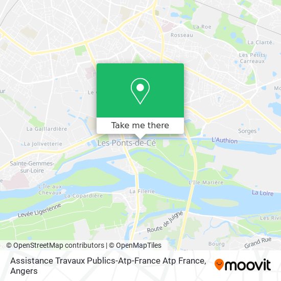 Assistance Travaux Publics-Atp-France Atp France map