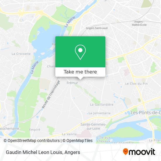 Gaudin Michel Leon Louis map
