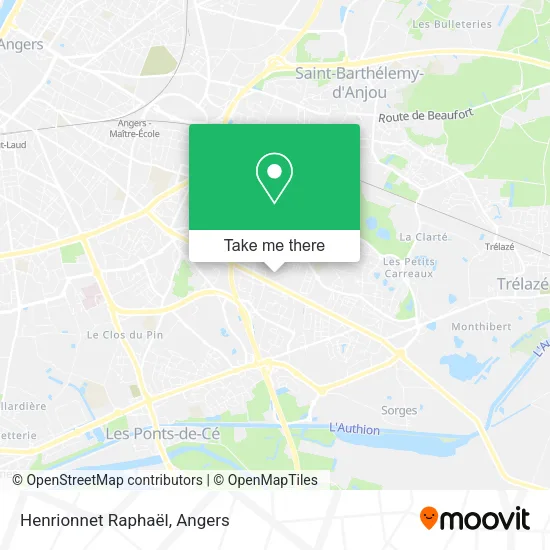 Henrionnet Raphaël map