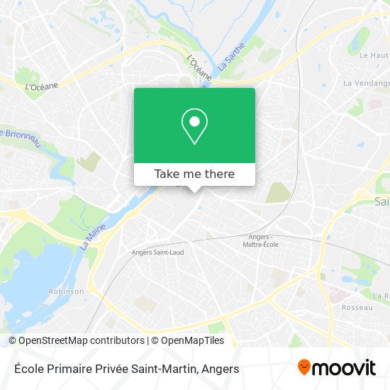 École Primaire Privée Saint-Martin map