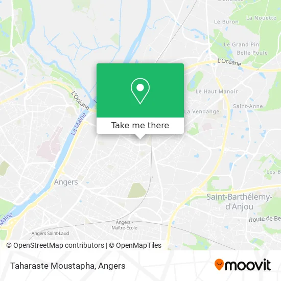 Taharaste Moustapha map