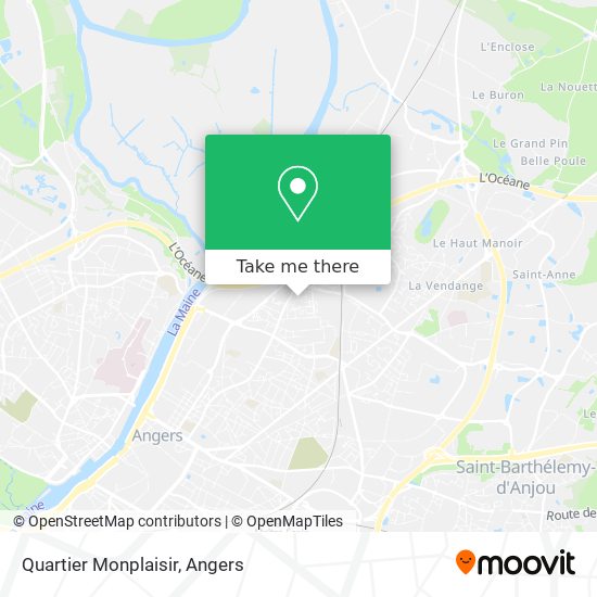 Mapa Quartier Monplaisir