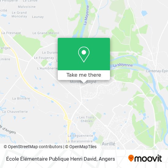 École Élémentaire Publique Henri David map