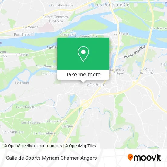 Salle de Sports Myriam Charrier map