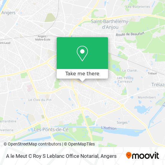 A le Meut C Roy S Leblanc Office Notarial map