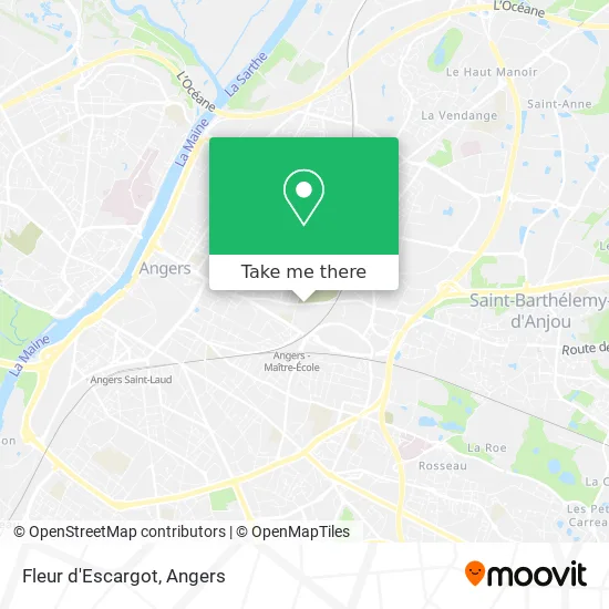 Fleur d'Escargot map