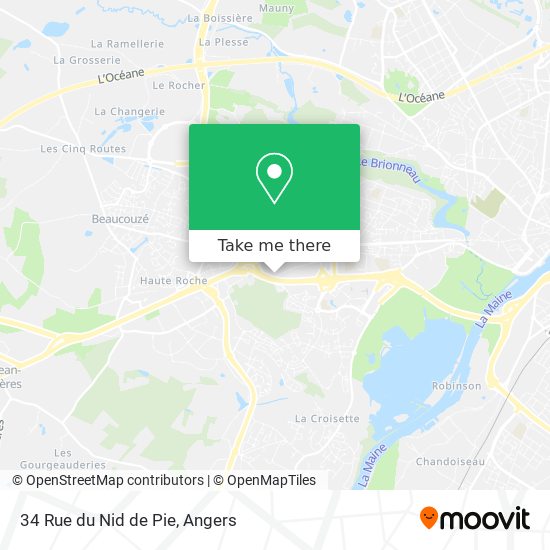 34 Rue du Nid de Pie map