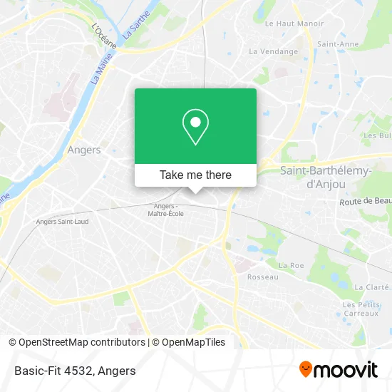 Basic-Fit 4532 map