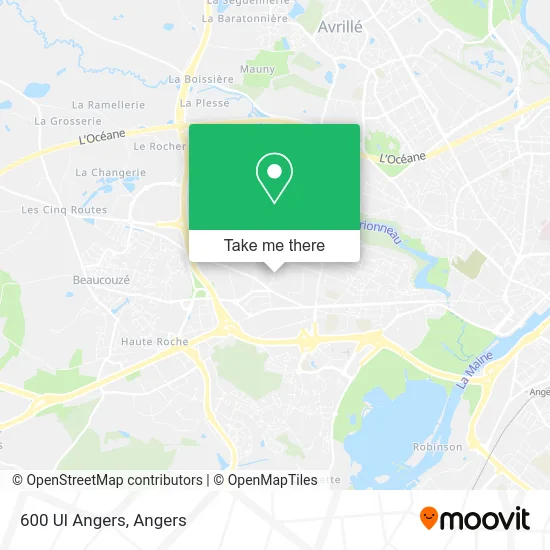 600 Ul Angers map
