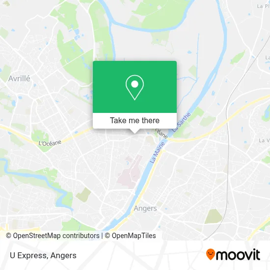 U Express map