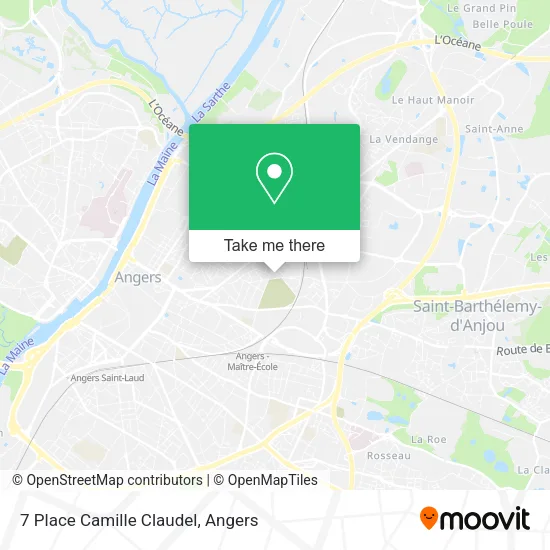 7 Place Camille Claudel map