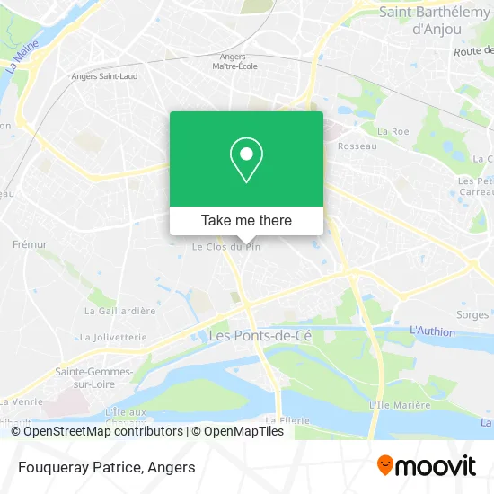 Fouqueray Patrice map