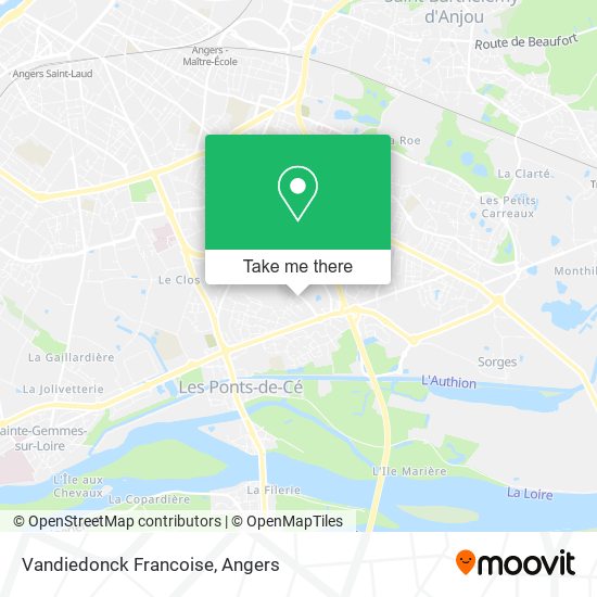 Mapa Vandiedonck Francoise