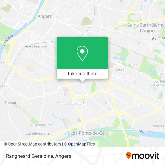 Rangheard Geraldine map